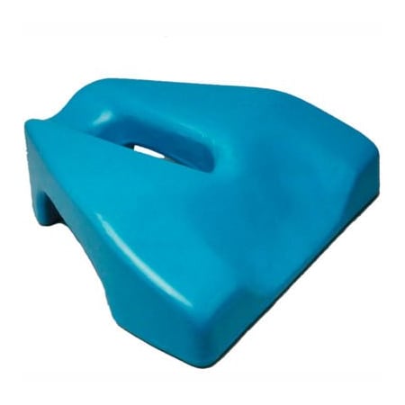 Fabrication Enterprises Pron Pillo Face Cradle Pillow, Blue, 12"L x 10"W x 10"H 00-4206